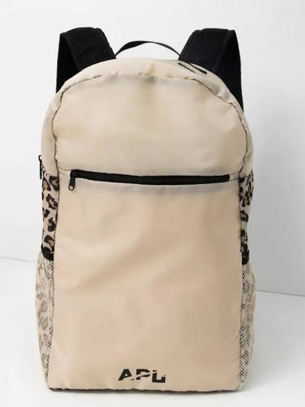 APL Leopard Print and Black Performance lightweight Packable Backpack